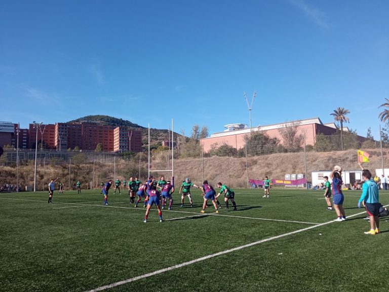 FCBarcelona Rugby guanya el Gernika Rugby Taldea (64-12) amb gran solvència